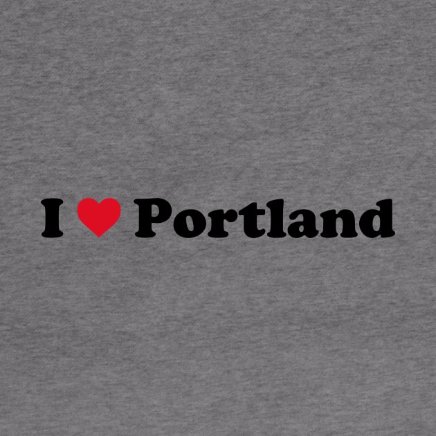 I Love Portland by Novel_Designs